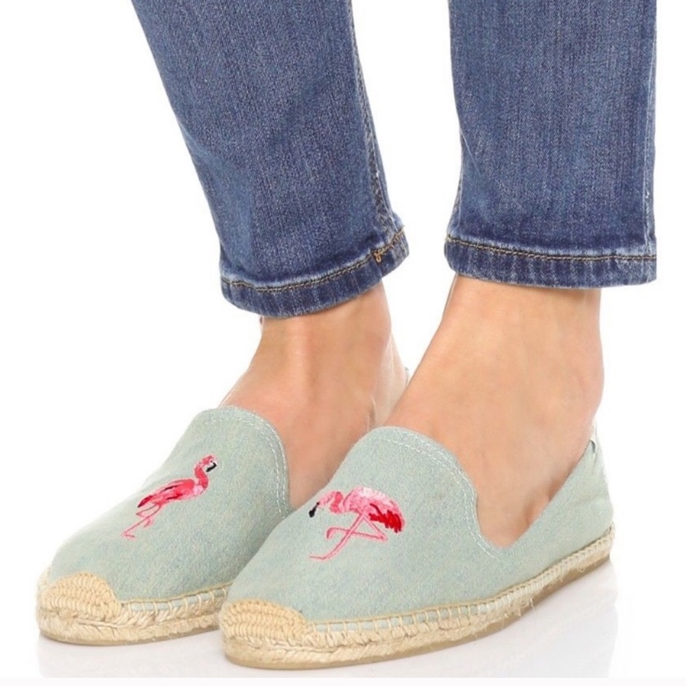 Soludos Flamingo Espadrilles 😍 - 9, fit small